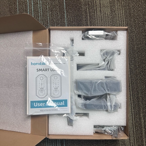 Keyless Entry Door Lock with Handle, Hornbill Smart Front Door Lock Set *NEW* - Picture 7 of 7